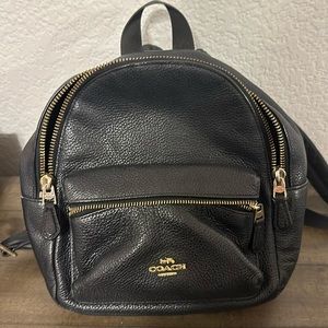 COACH leather small back pack